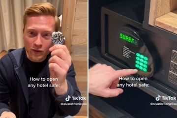 El huésped del hotel revela la razón aterradora por la que nunca debe usar la caja fuerte de su habitación