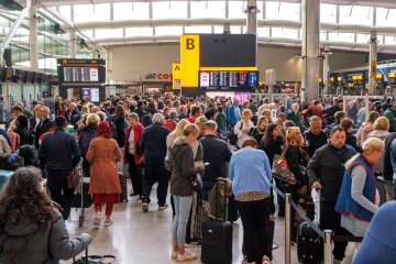 Los británicos han vuelto a advertir sobre retrasos en los vuelos 
