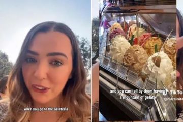 Vivo en Italia… este es el gran error que siempre cometen los turistas al comprar helado