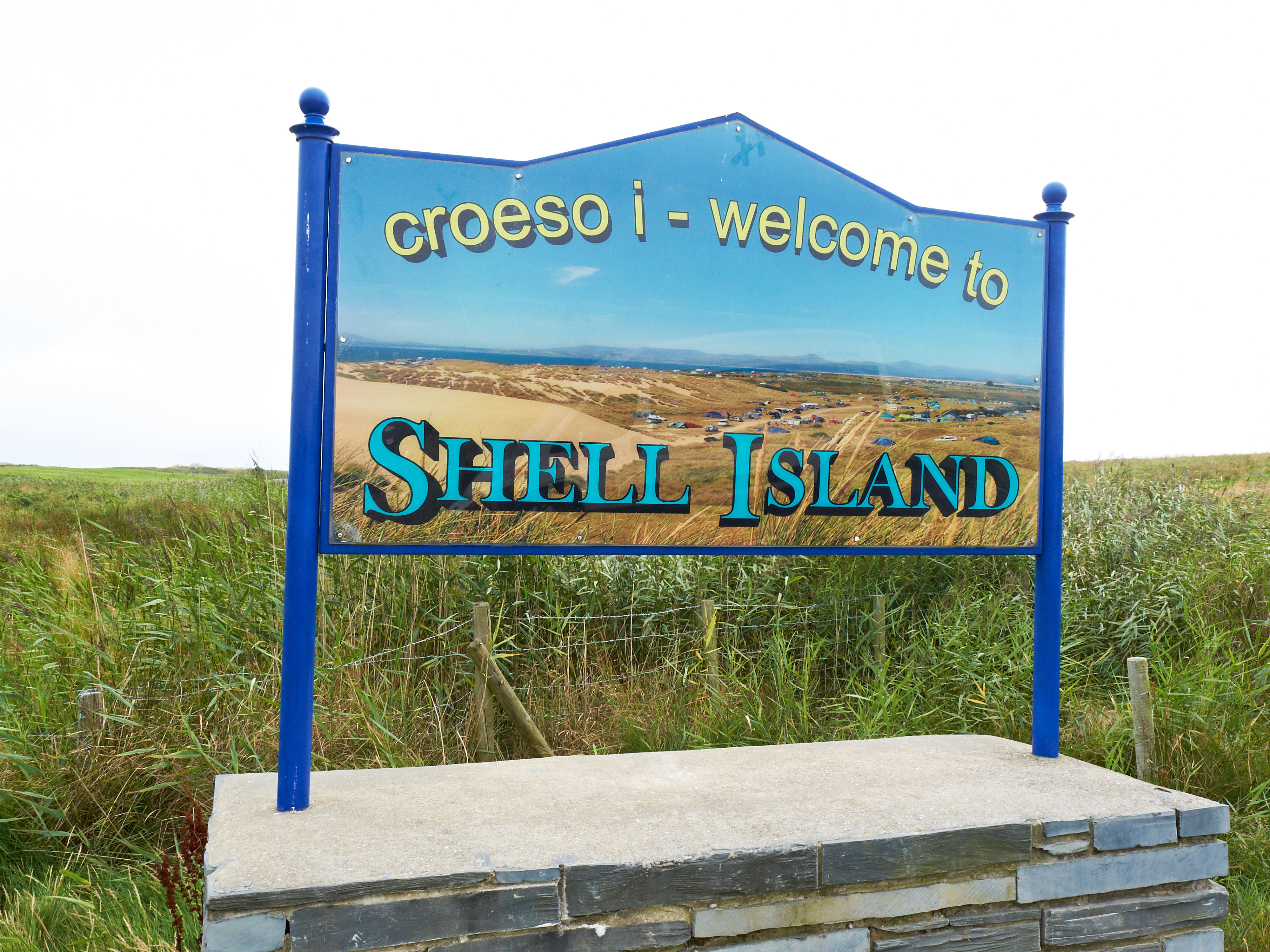Shell Island es un sitio de 450 acres ubicado en Gwynedd, Gales del Norte